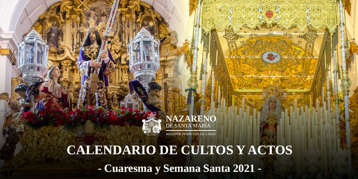 calendarionazareno cuaresma2021